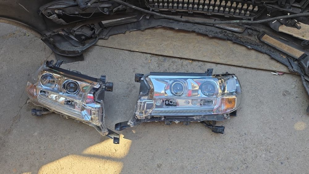 Новые фары ланкрузер ристайлинг