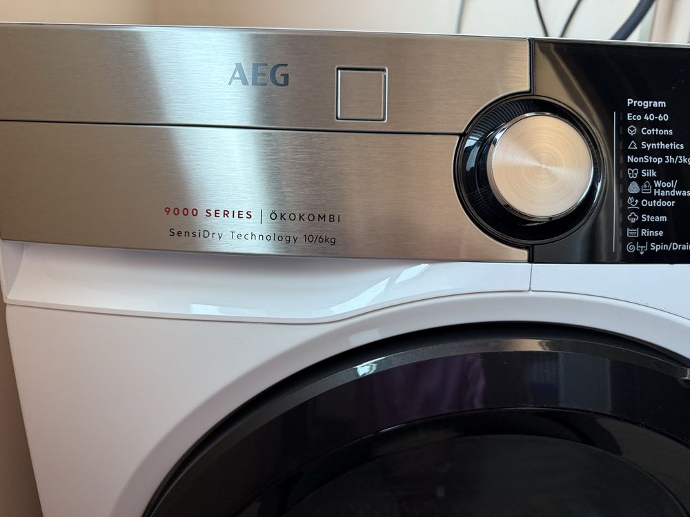 Комбинирана пералня със сушилня AEG 9000 SERIES OKOKOMBI