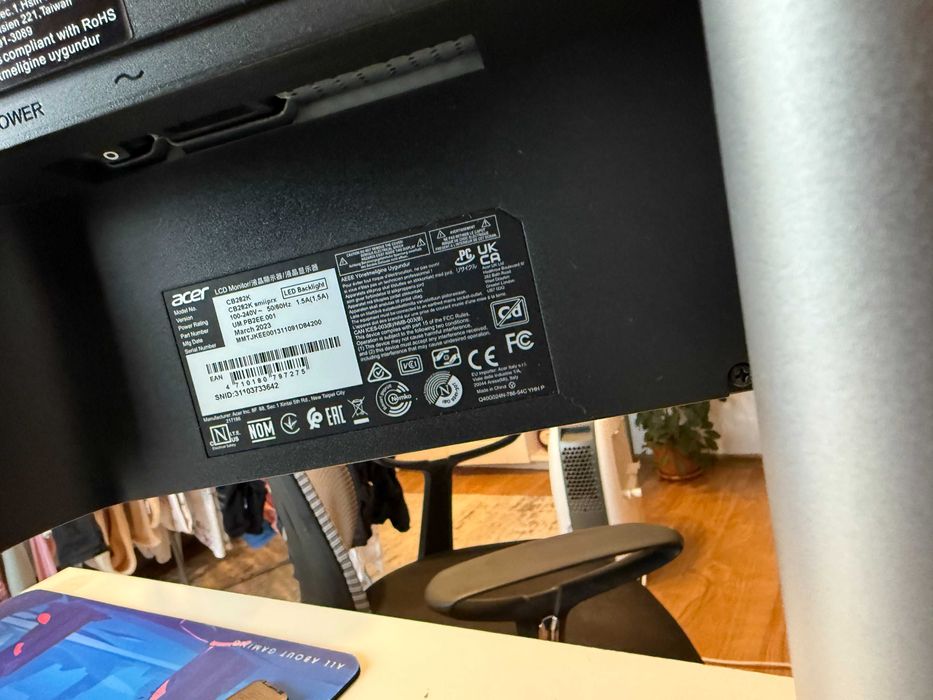 Monitor LED IPS ACER CB282K, 28", 4K, factura si garantie Sept. 27