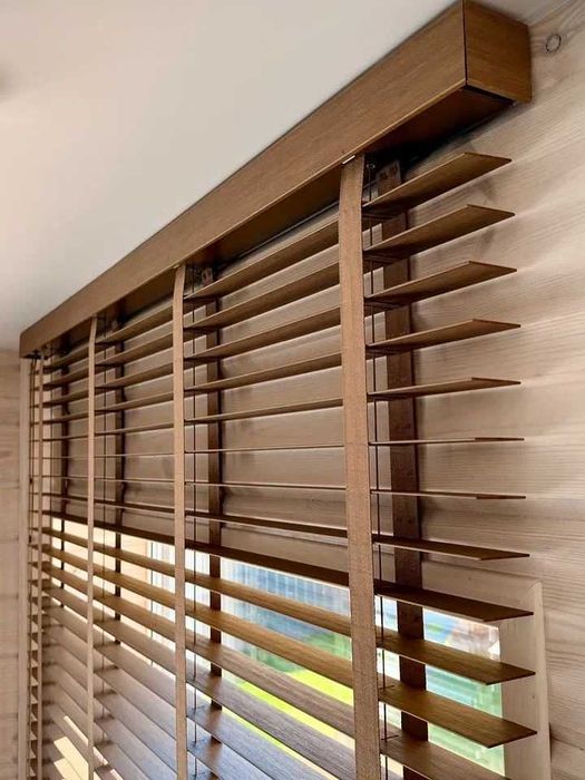 Деревянные жалюзи | Шторы | Римские шторы | Jalyuzi.   Dj306