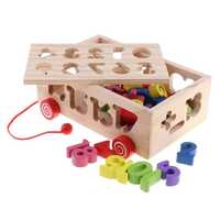 Jjoc din lemn tip Montessori, educativ, pentru copii