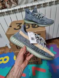 43 1/3 yezzy boost 350 v2 ash blue