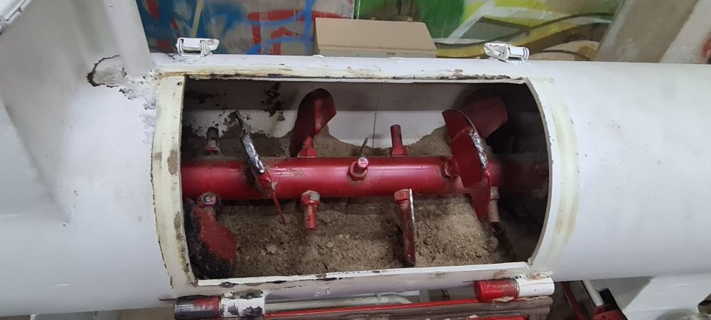 Mixer amestecator rumegus