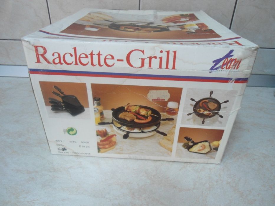 Raclette Grill Team Rac 1, pentru 6 persoane.