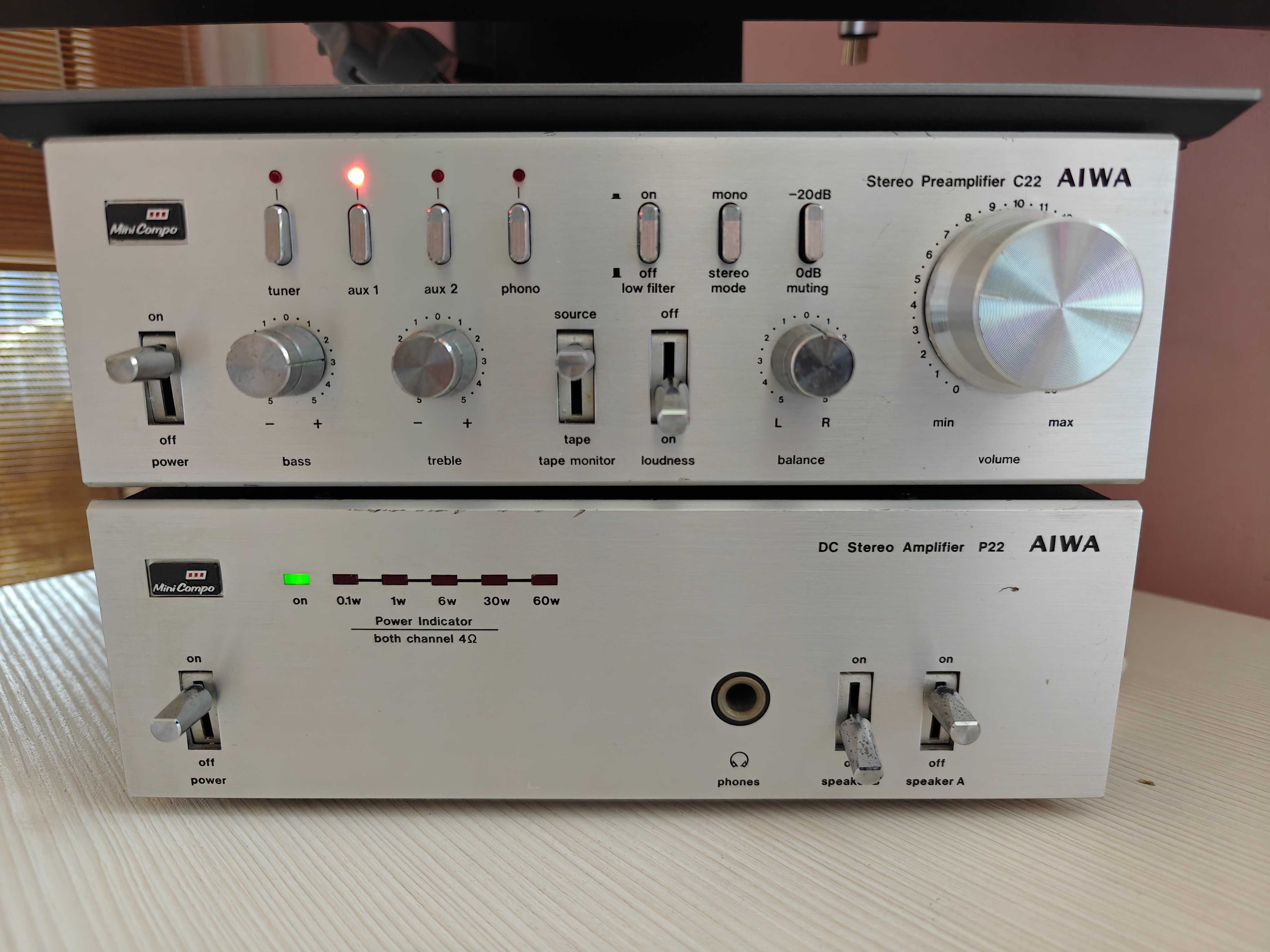 Aiwa P22 и C22 за части