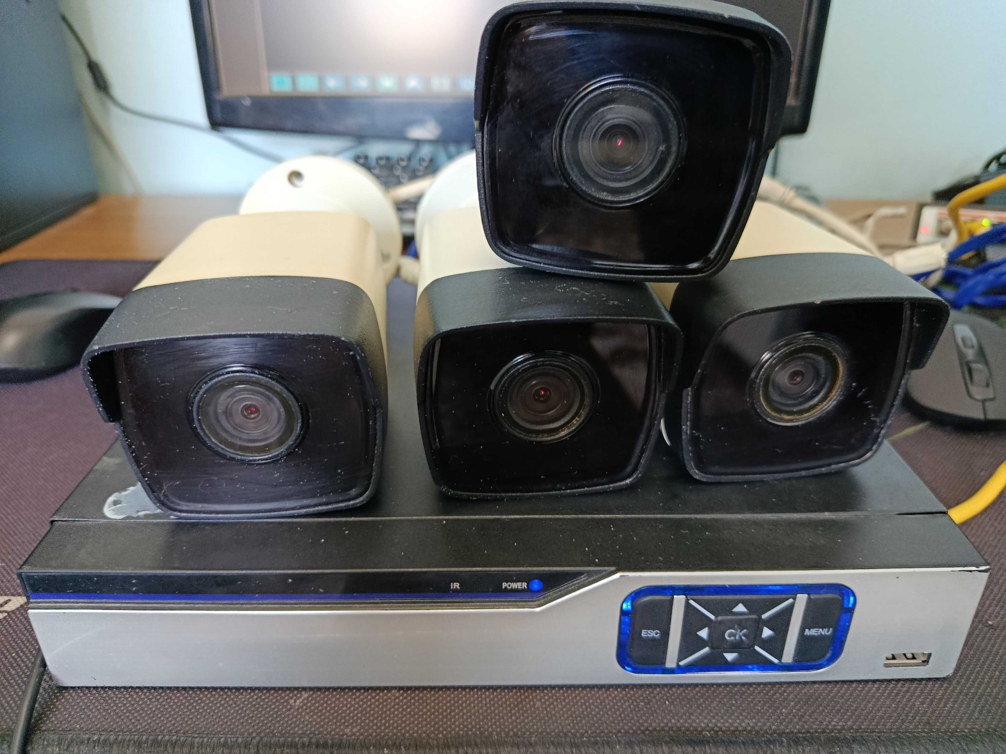 Комплект NVR POE камеры