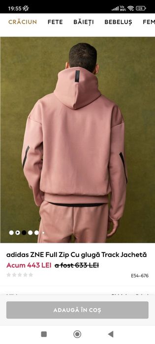 Oferta Hanorac ADIDAS original marimea M L XL colectia noua