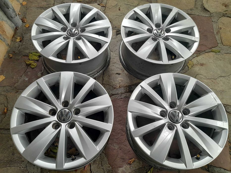 VW Passat 16 цола - 5x112 оригинални лети джанти Фолксваген 5х112