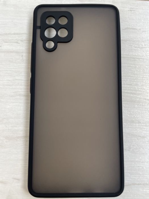 Husa Hybrid Silicon Plastic Black Mate Samsung A52/A53/A54/A55/A56/A36