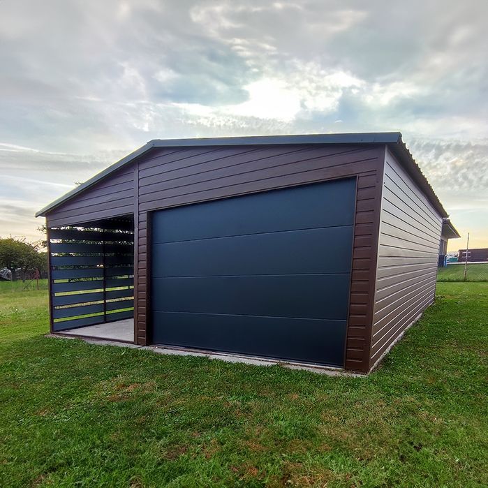 Vand Garaje din containere învelite cu panou sandwich