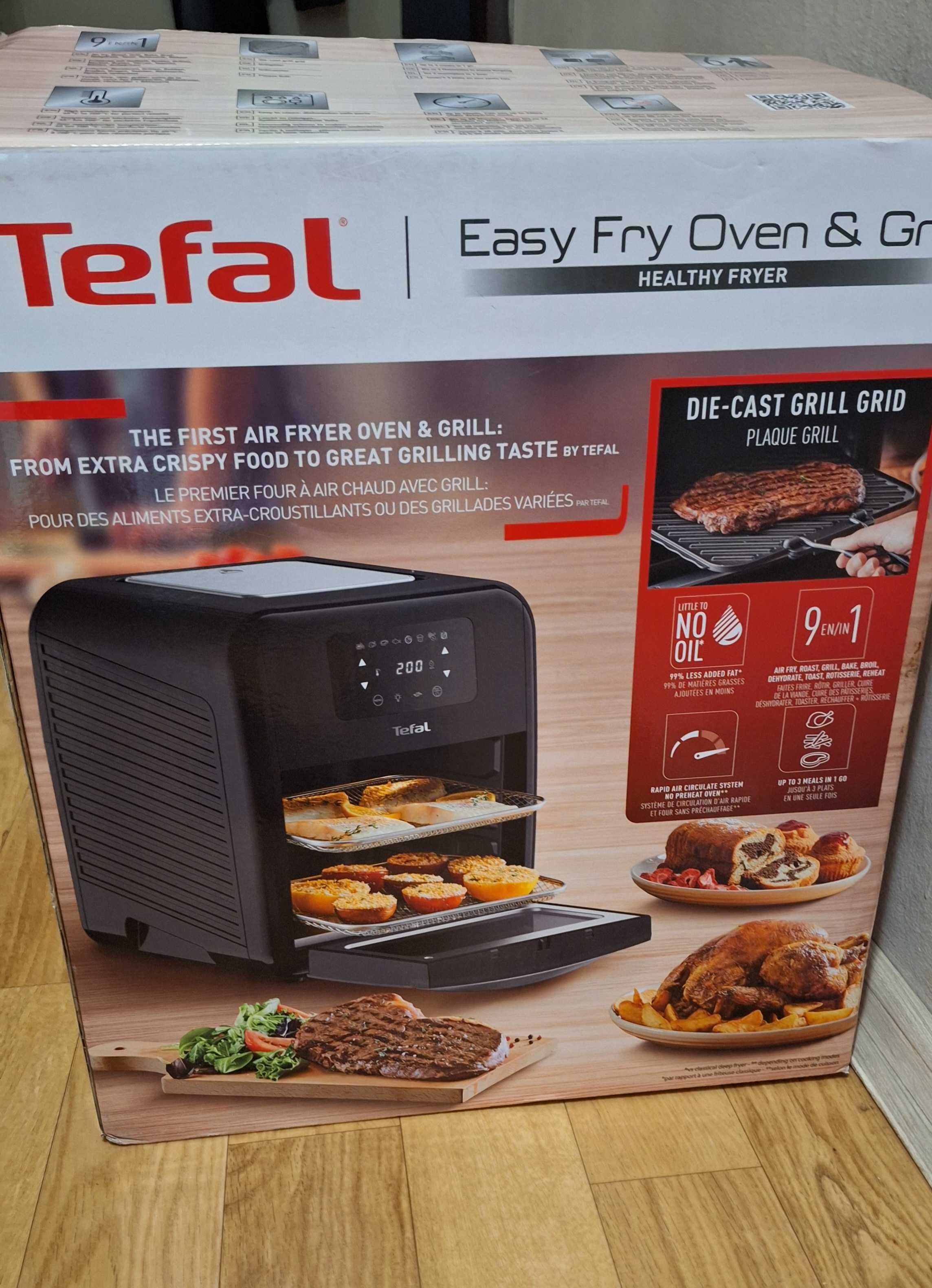 Продавам еърфрайър Tefal