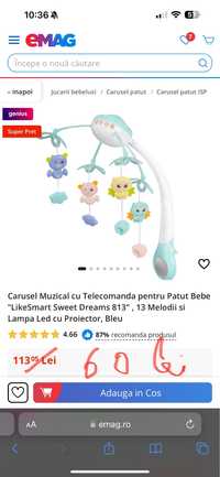 Carusel patut bebelus