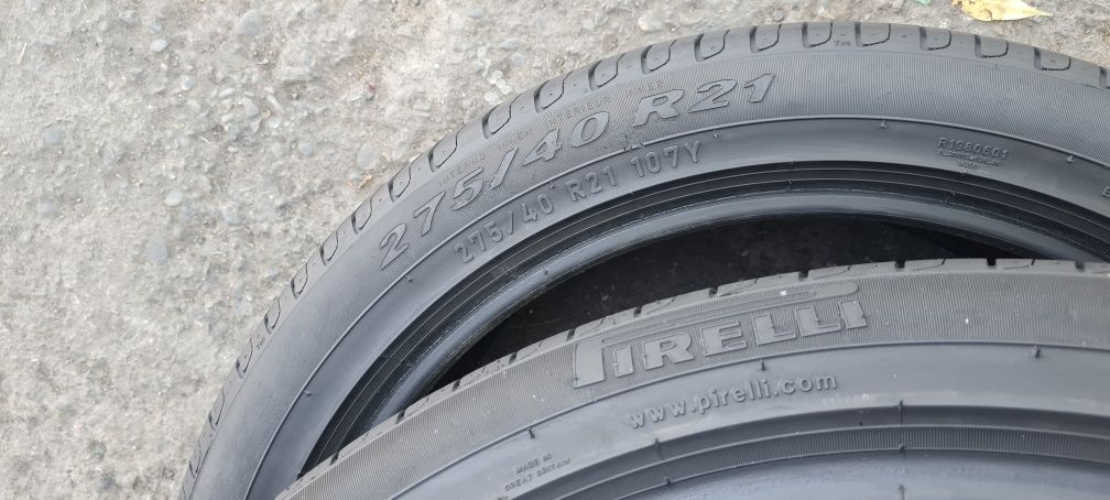 2 Anvelope Pirelli 275 40 R21 de vara