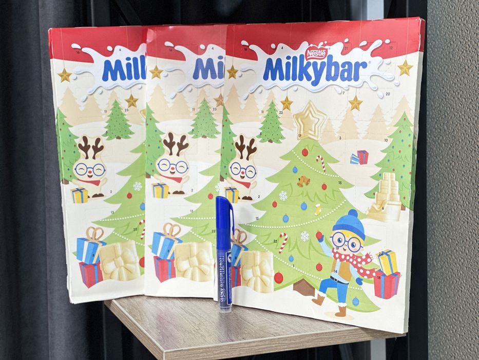 Адвент Календарь от NESTLE! Англия