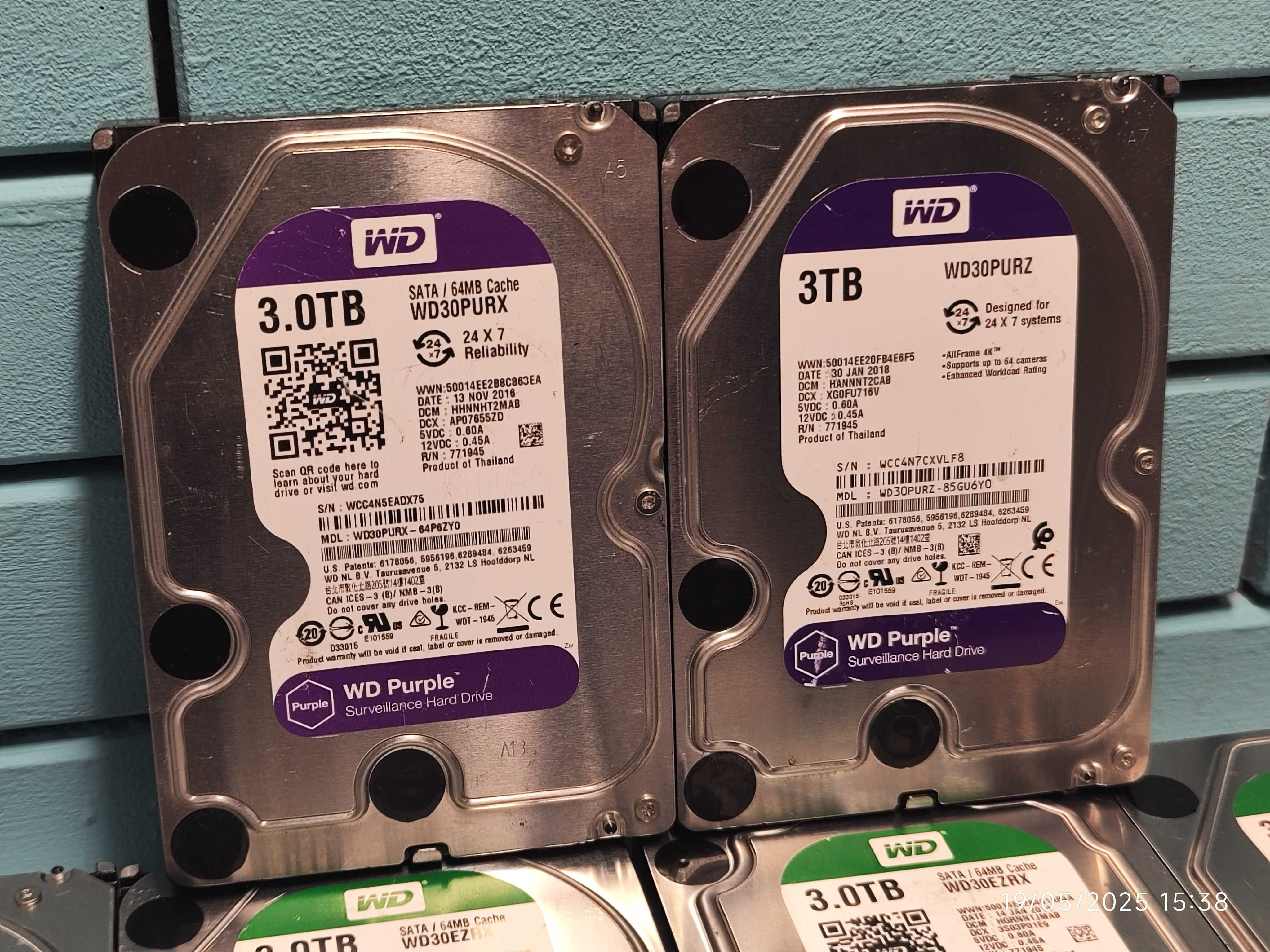 WD / HGST HDD 3.5 3TB - Твърди дискове / Хард диск / DVR - NVR