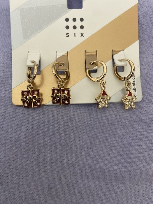 Серёжки новогодние