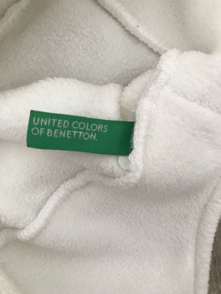 Căciula de fleece Benetton pt.1-2 ani