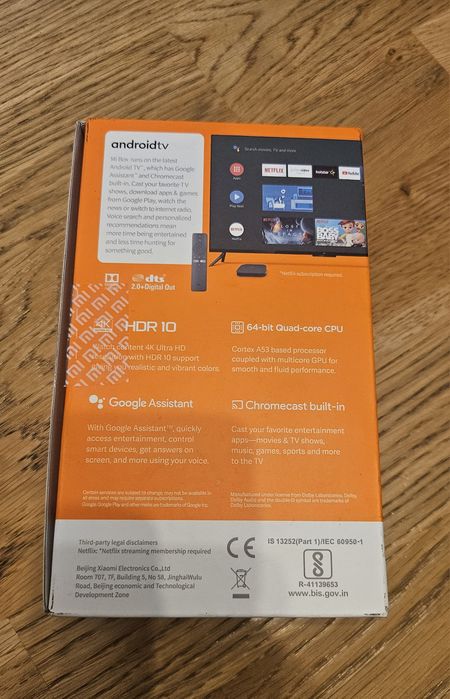 Mi Box 4k Ultra HD - Android TV