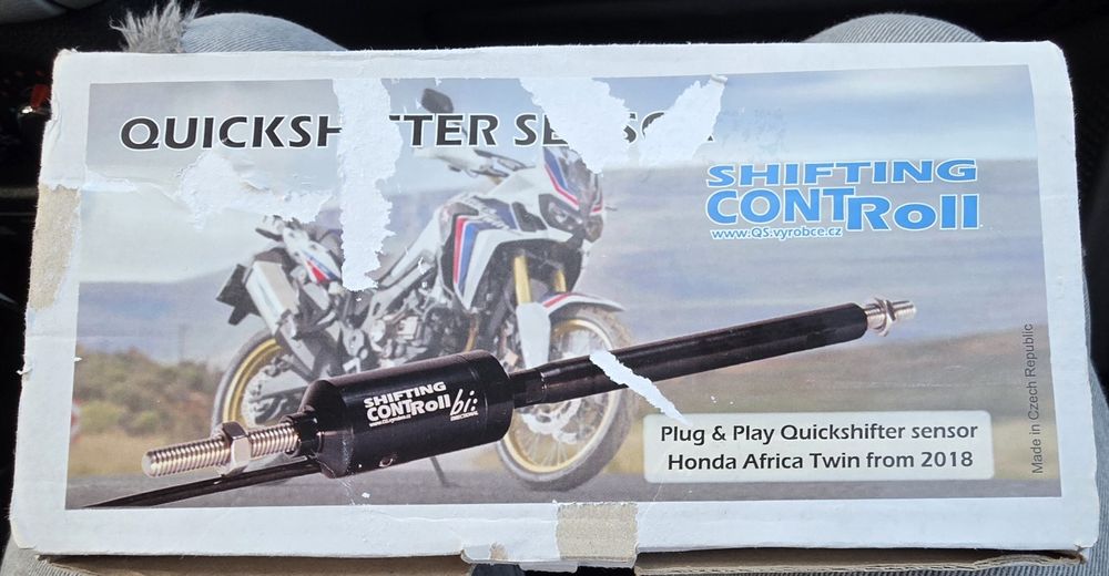 AfricaTwin quick shifter and blipper