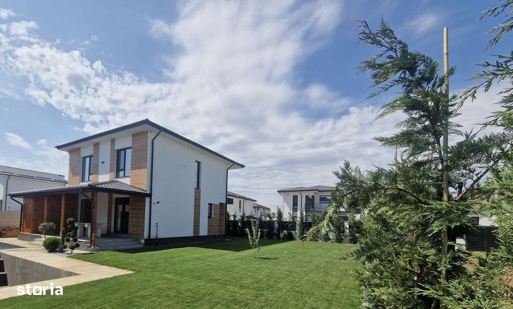 Casă 5 camere, 3 băi, teren 400 mp – Berceni, Ilfov