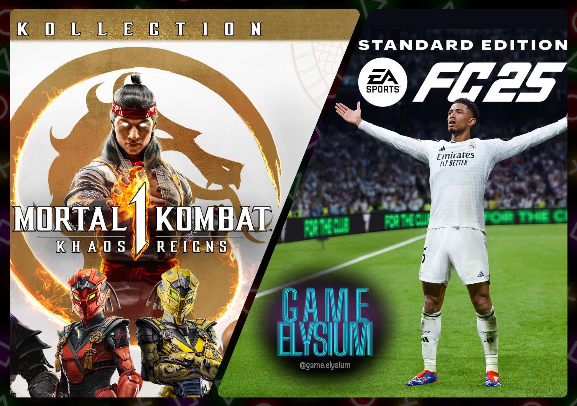 Цифровые игры PS4/5 | MK 1 | FC 25