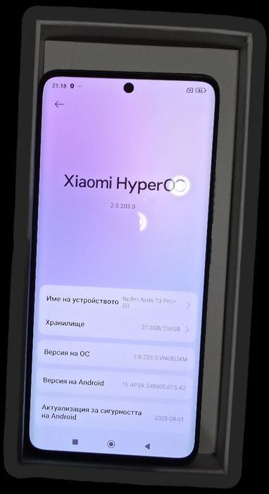 Xiaomi redmi note 13 pro+ 5g с гаранция