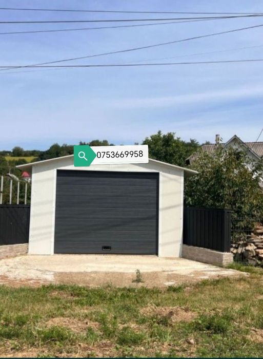 Vând garaje pe structura metalica
