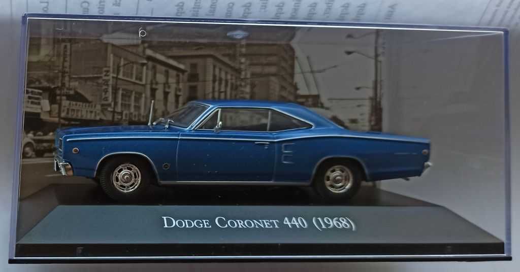 Macheta Dodge Coronet 440 1968 - IXO/Altaya 1/43