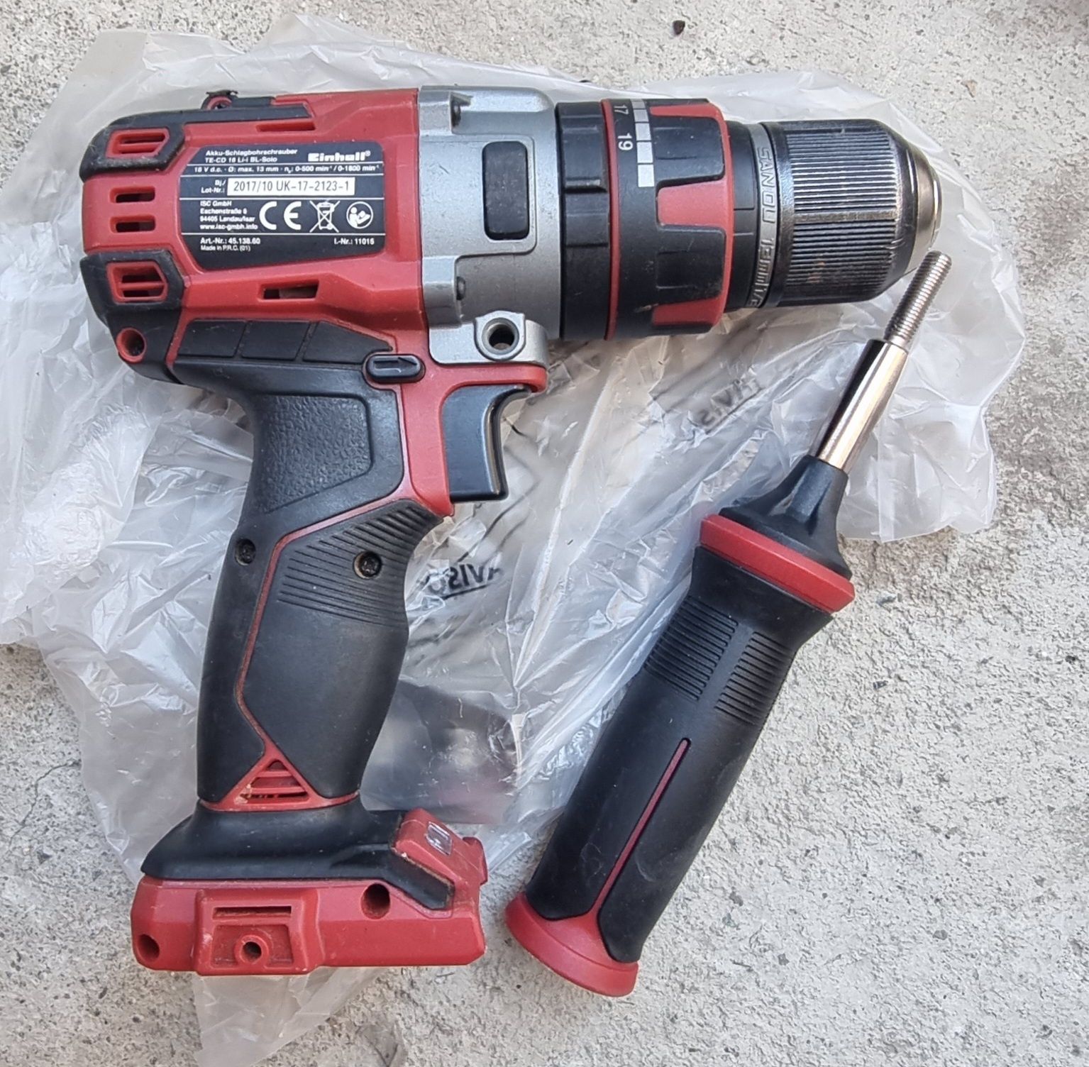 Винтоверт Einhell 18v за части