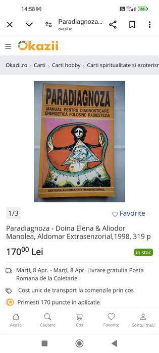 Paradiagnoza Manual pentru diagnosticare energetica folosind radiestez