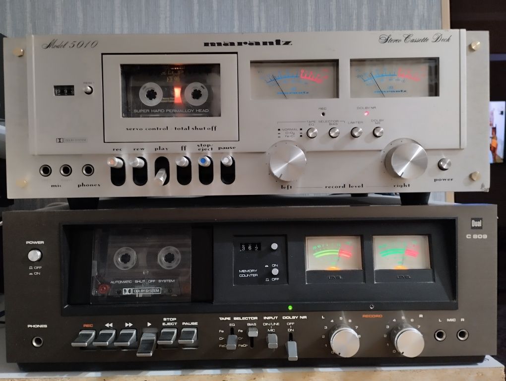 Касетная дека MARANZ 5010 , DUAL C-809