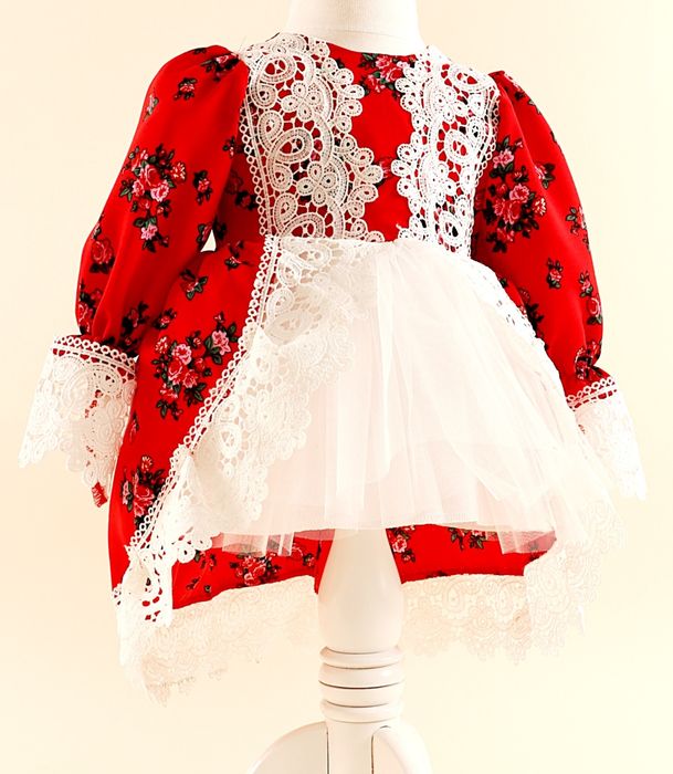 Rochie botez/petrecere premium, elganta,vârsta 1-9 Luni