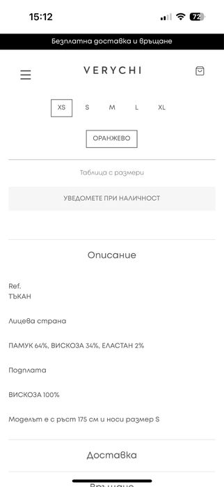 Жакет Веричи / Verychi