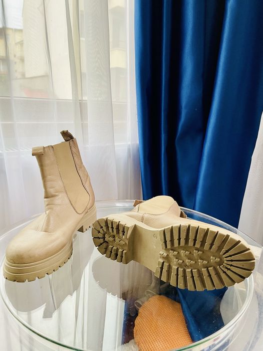 Кожени боти 40 номер