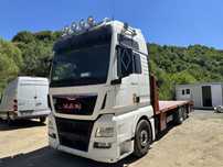 Vând platformă transport utilaje MAN TGX 26.440