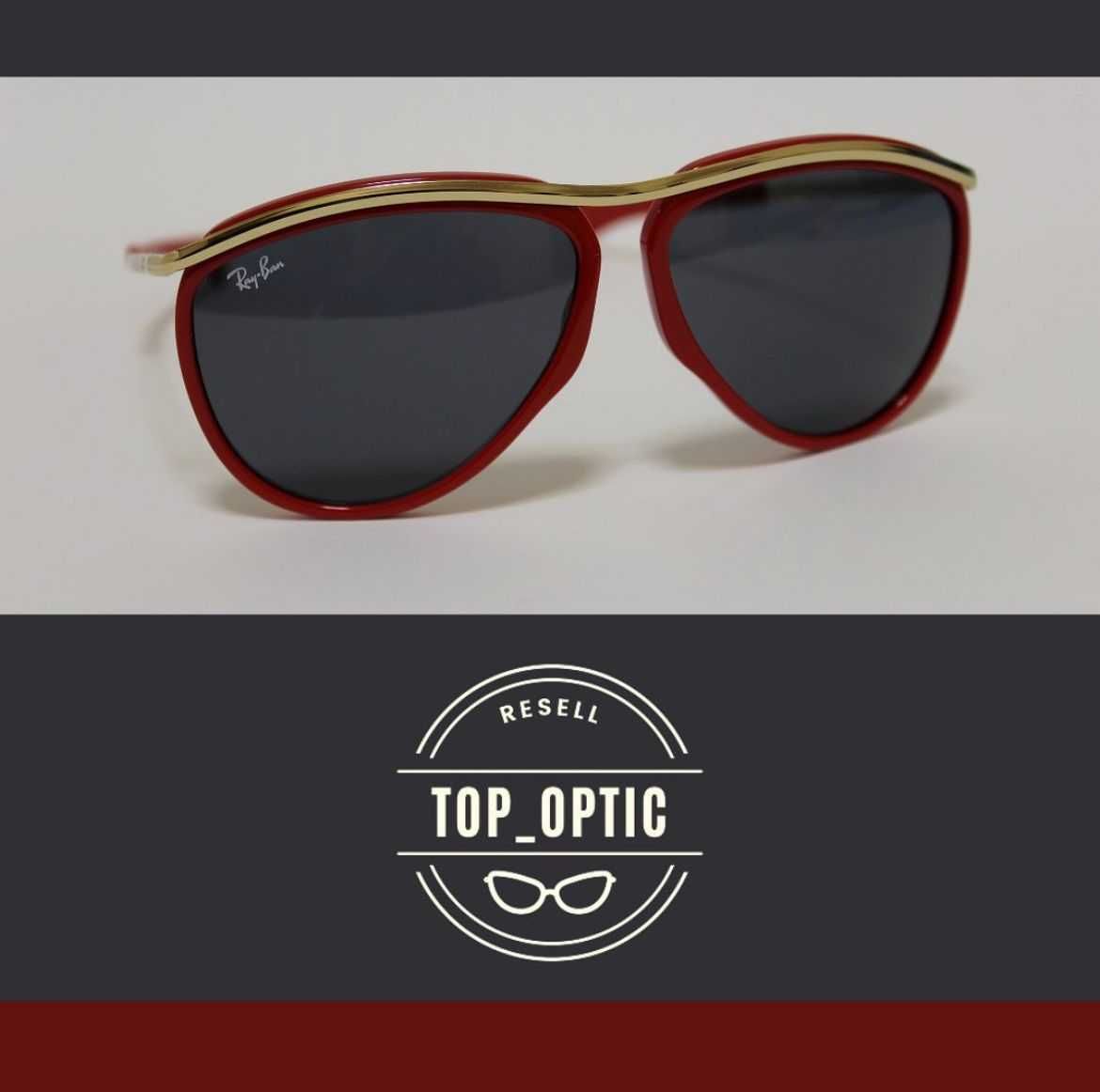 Ray-Ban Aviator Olympian
Red Gold /Blue Classic