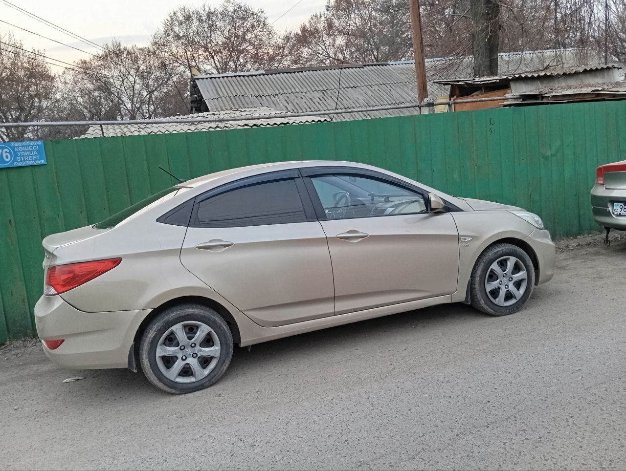 Hyundai Accent 2014 года почти в идеальном состоянии