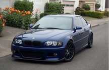 Prelungire lip spoiler sport bara fata BMW Seria 3 E46 pt bara M3