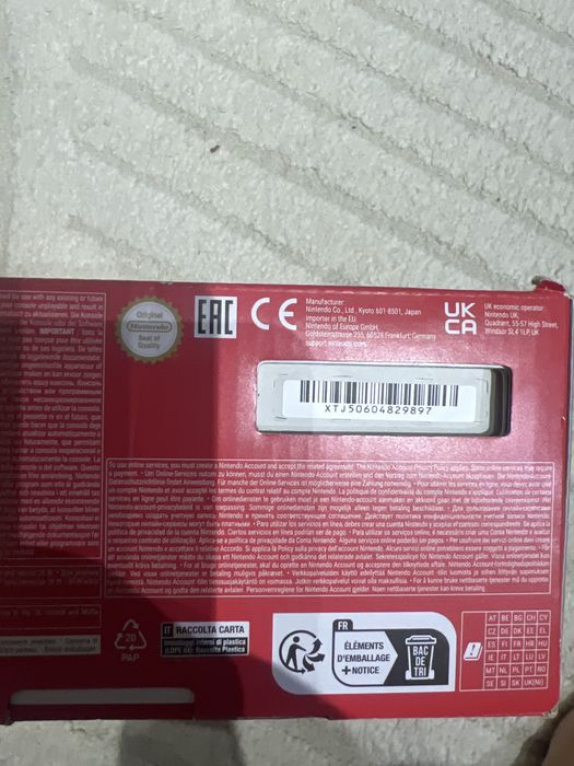 Nintendo Switch Oled si oled Mario red Edition