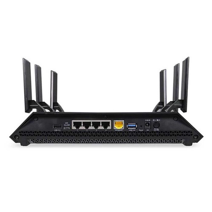 Мощен гигабитов рутер Netgear Nighthawk R8000 X6 в отлично състояние!