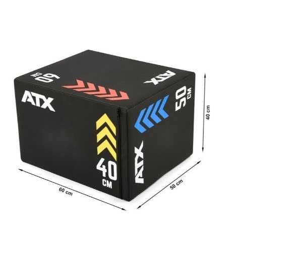 Кутия за Подскоци ATX Plyo Box Платформа 40×50×60 см