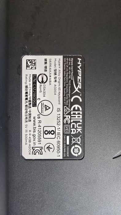 Vând tastatura gaming HyperX