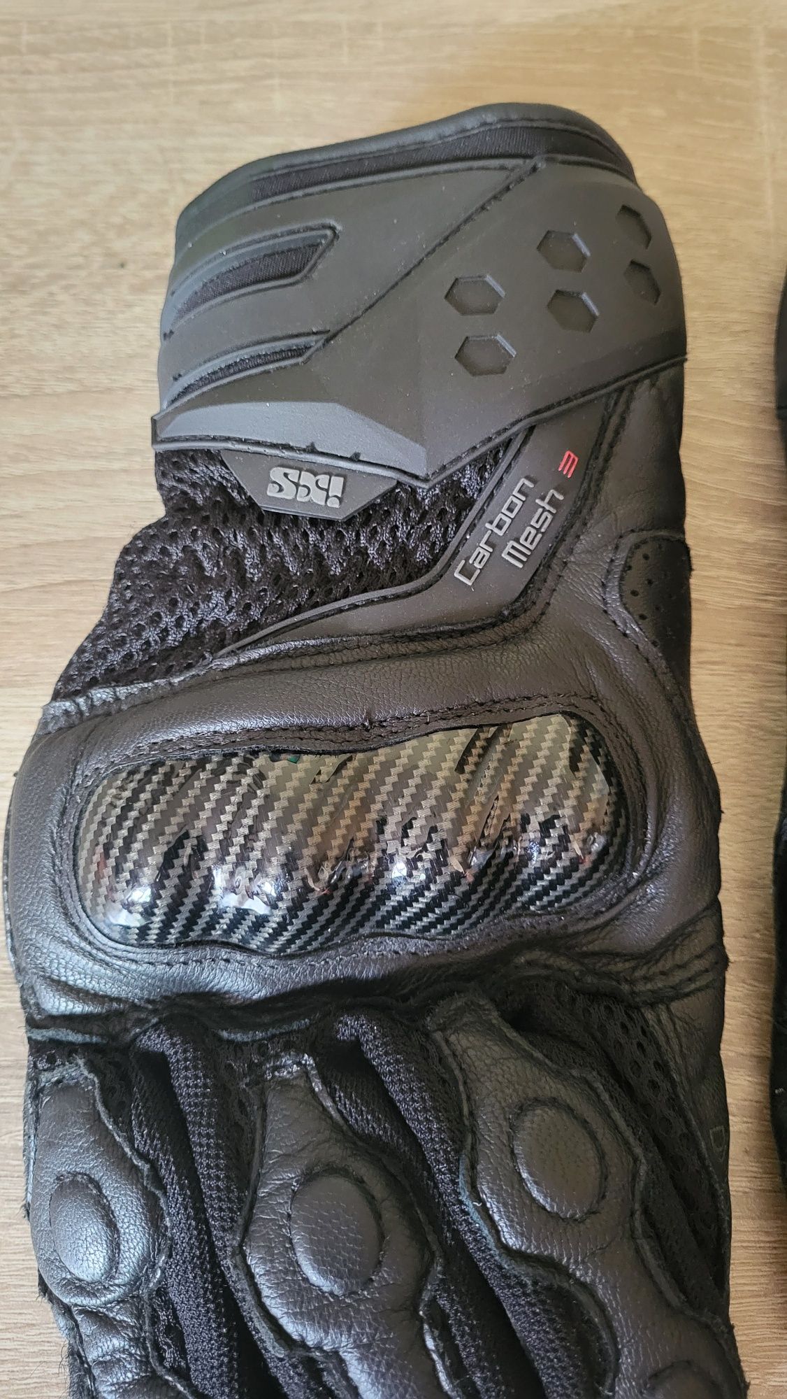 летни мото ръкавици IXS Carbon Mesh 3
