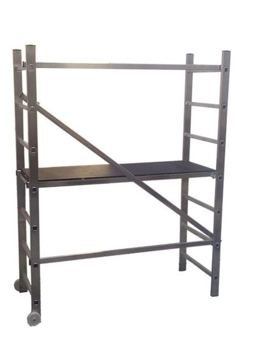 Малко алуминиево скеле с максимална работна височина 3;4;4,5м