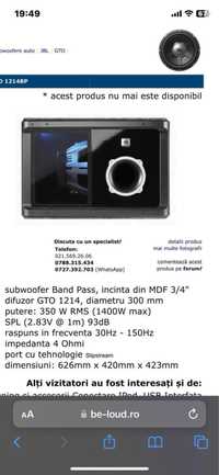 Subwoofer + statie JBL