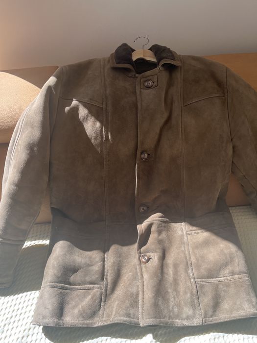 Vand cojoc barbat blana naturala stil Alain Delon