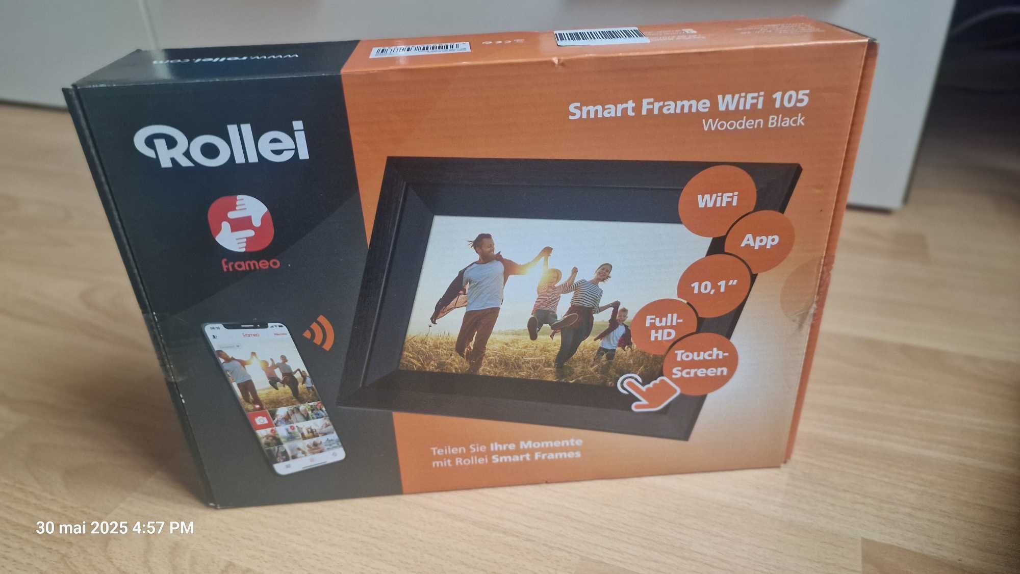 Vand Ramă foto inteligentă Wi-Fi  marca Rollei