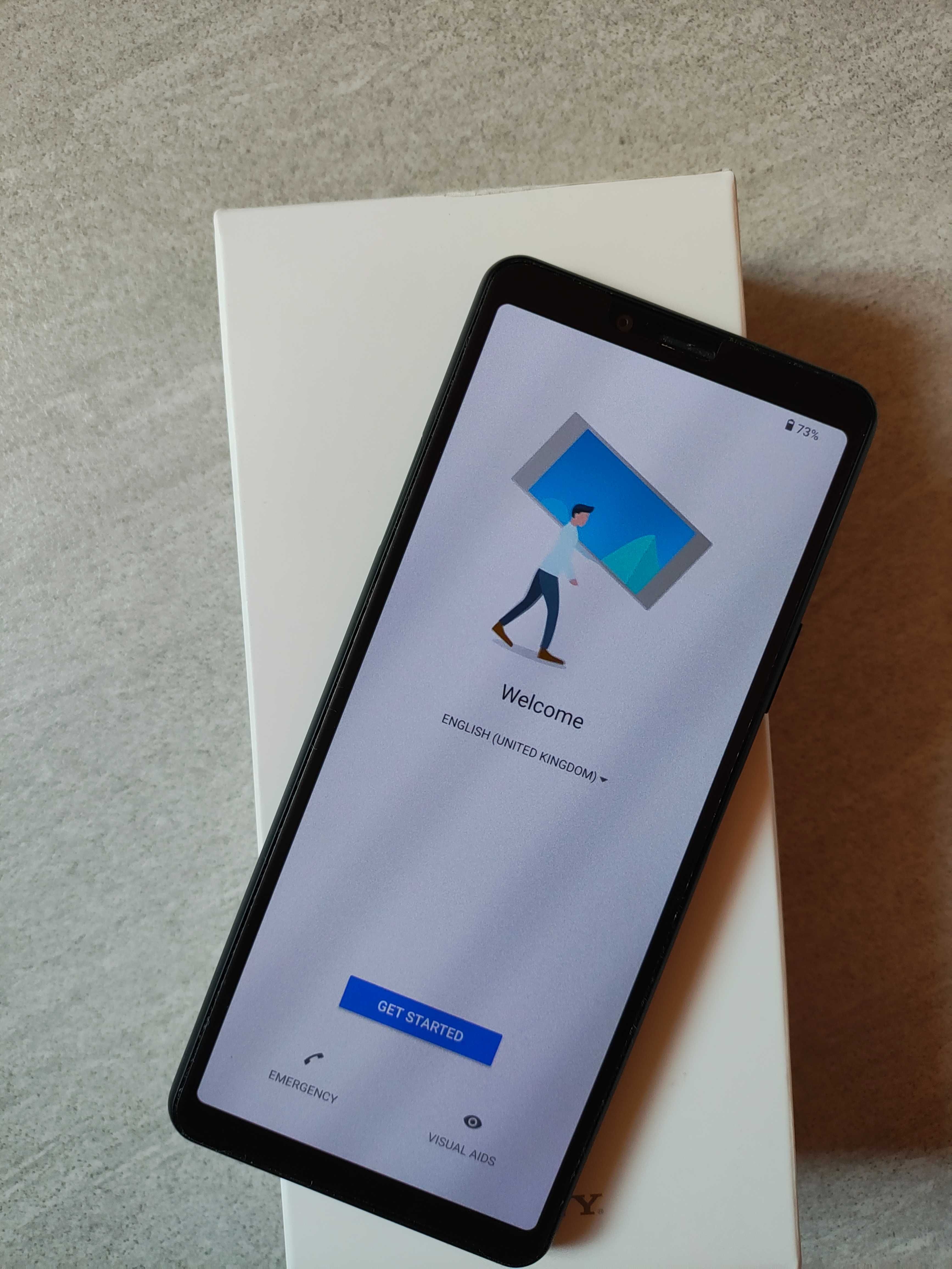 Sony Xperia 10 II (XQ-AU52) , 4G, Dual SIM, 128GB, 4GB RAM, Черен