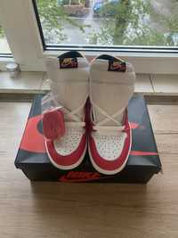 Air Jordan 1 Light Fusion Red - Size 39