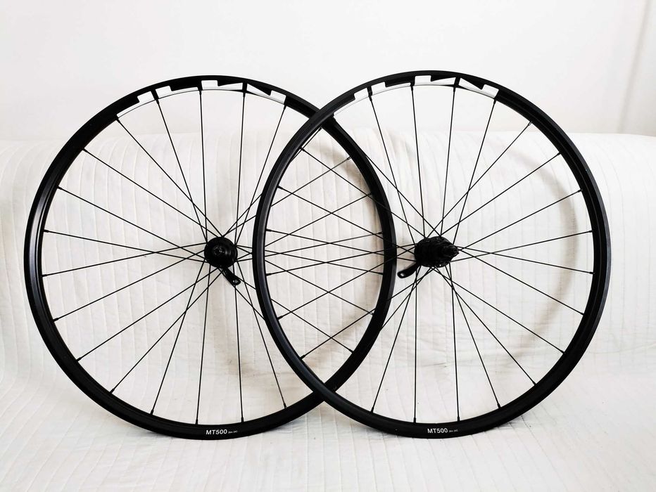 Set roti bicicleta Shimano WH-MT500